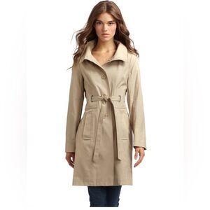 Via Spiga Beige Trench Coat -
Luxury Vintage Style - Medium